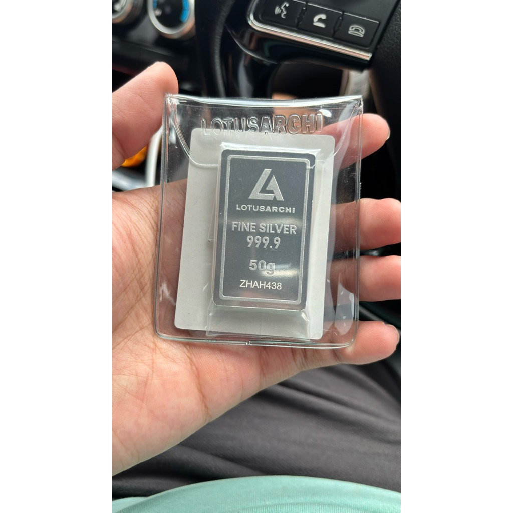 perak lotus archi 50 gram
