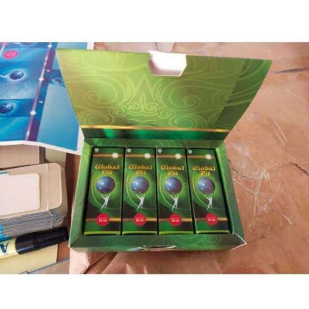 GLOBAL FIT ENZYME 1 BOX ISI 4 BOTOL 10 GRAM ORIGINAL
