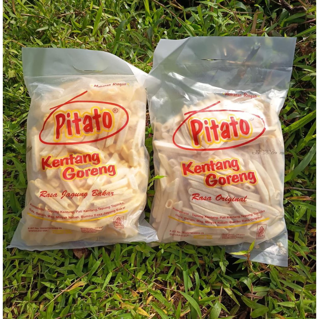 Snack Pitato Kentang Goreng 250 Gram
