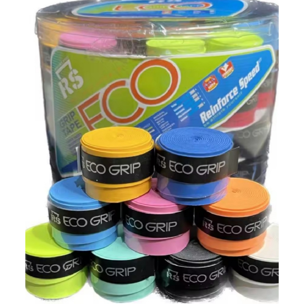 Pegangan Raket Karet Badminton Warna Random/GRIP KARET RAKET BADMINTON