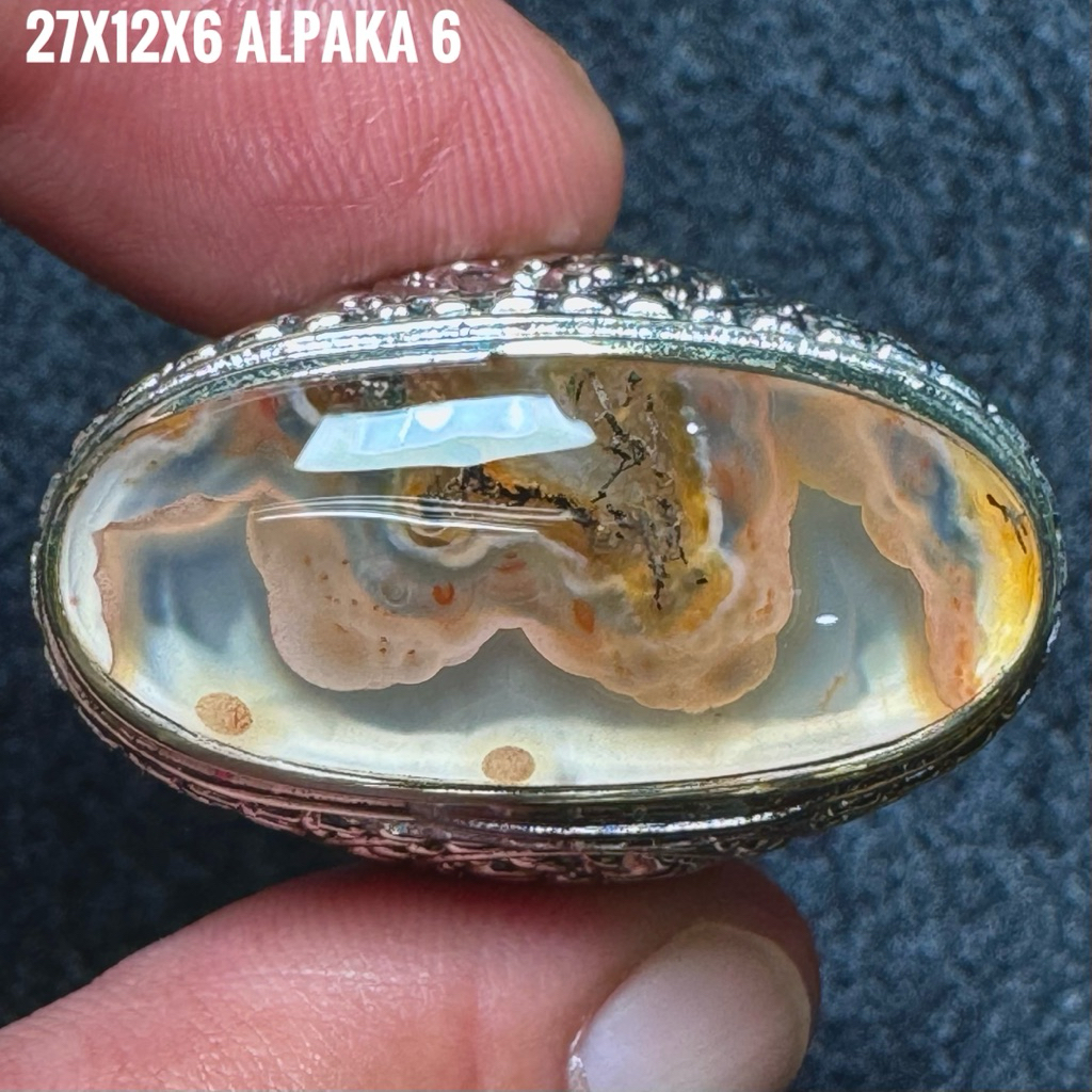 Cincin Batu Akik Natural Lafadz Allah