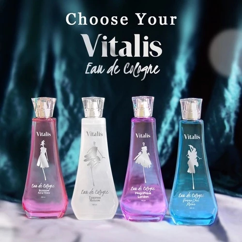 Vitalis Eau de Cologne / Parfum Vitalis 100ml (Botol KACA)
