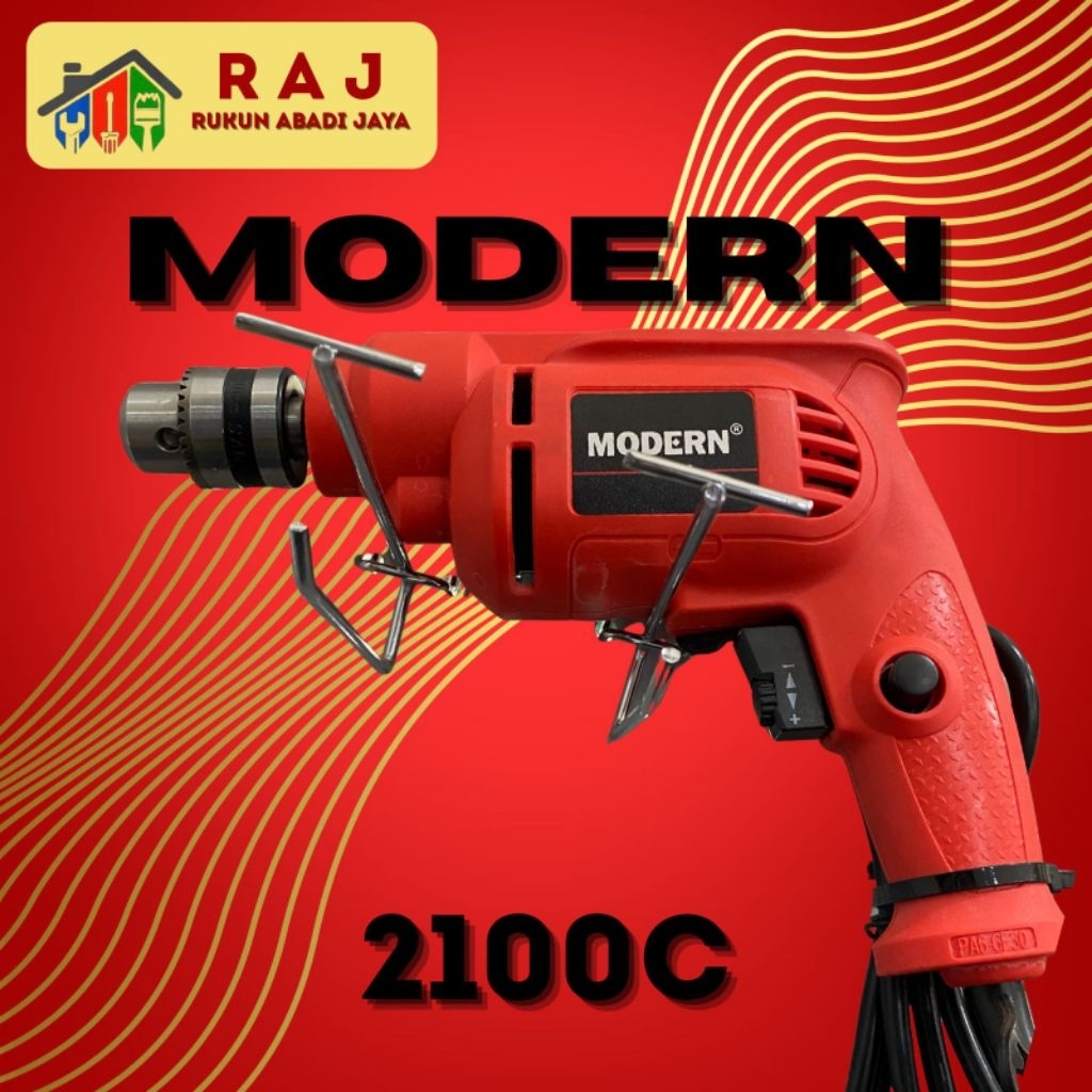 Modern Mesin Bor 2100C/Bolak Balik