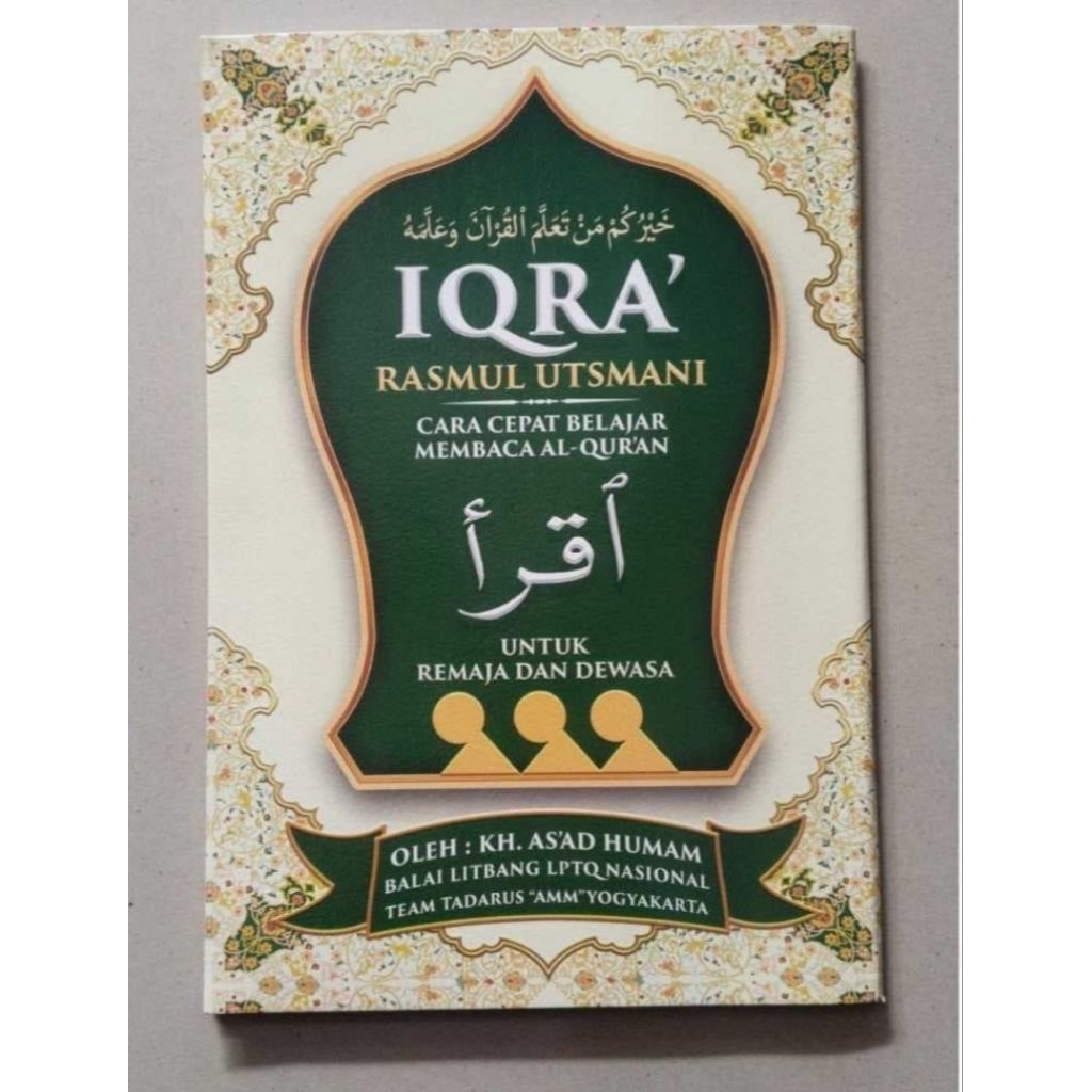 Buku IQRA Tajwid Bundel 1-6 Jilid Lengkap ORIGINAL