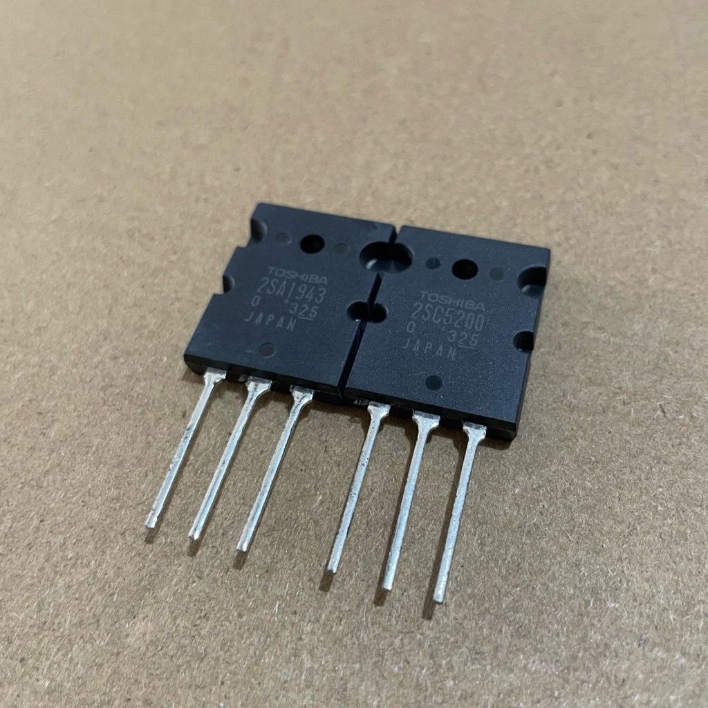 TRANSISTOR TOSHIBA 2SC5200-2SA1943 TOSHIBA C5200 A1943 TR FINAL ORIGINAL JAPAN