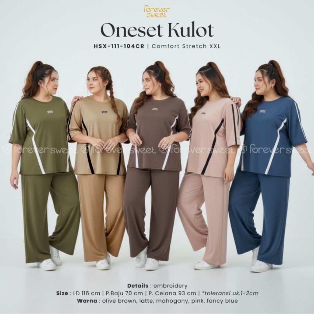 FOREVER SWEET Setelan Babydoll Jumbo XXL