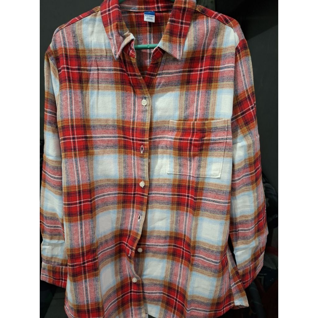 Kemeja Flanel Old Navy