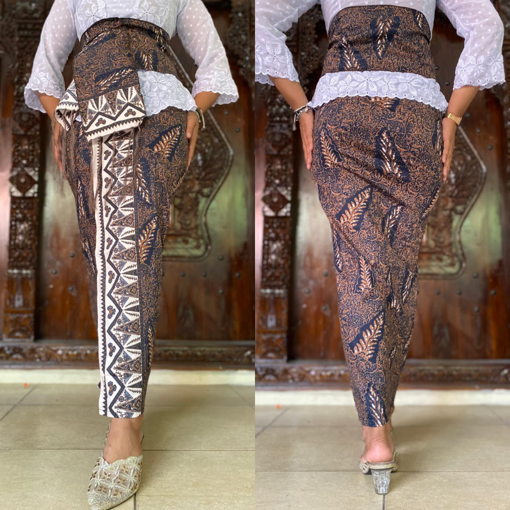 Kamen Katun Batik Jadi Bawahan Wanita Adat Bali+Selendang