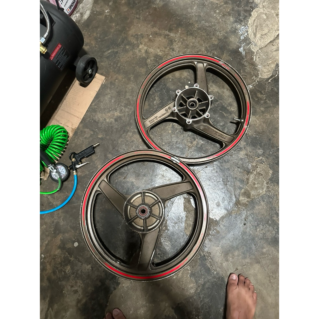 velg ninja RR original copotan