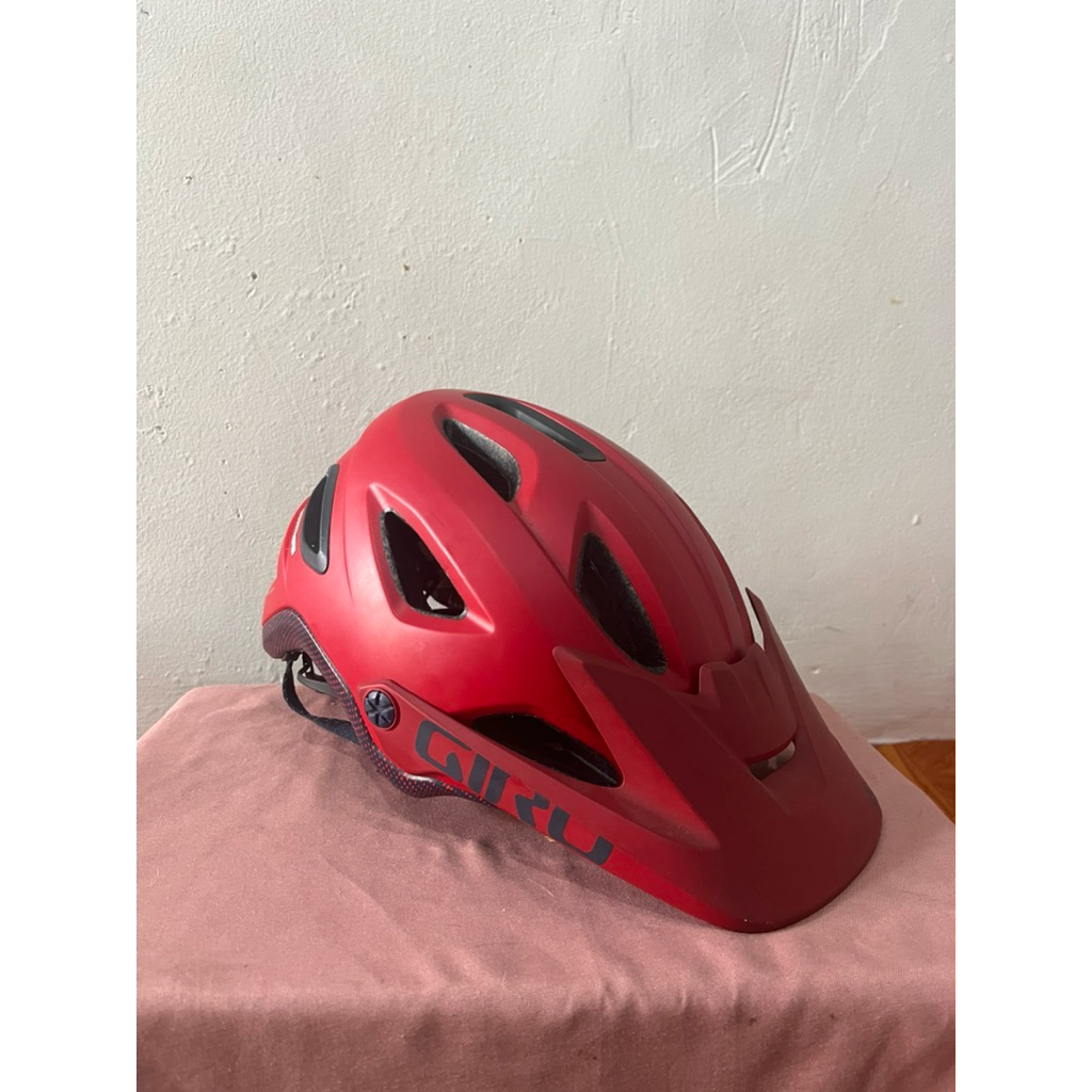 Helm Sepeda Roadbike/MTB/XC Giro Montara Matte Red Original size S