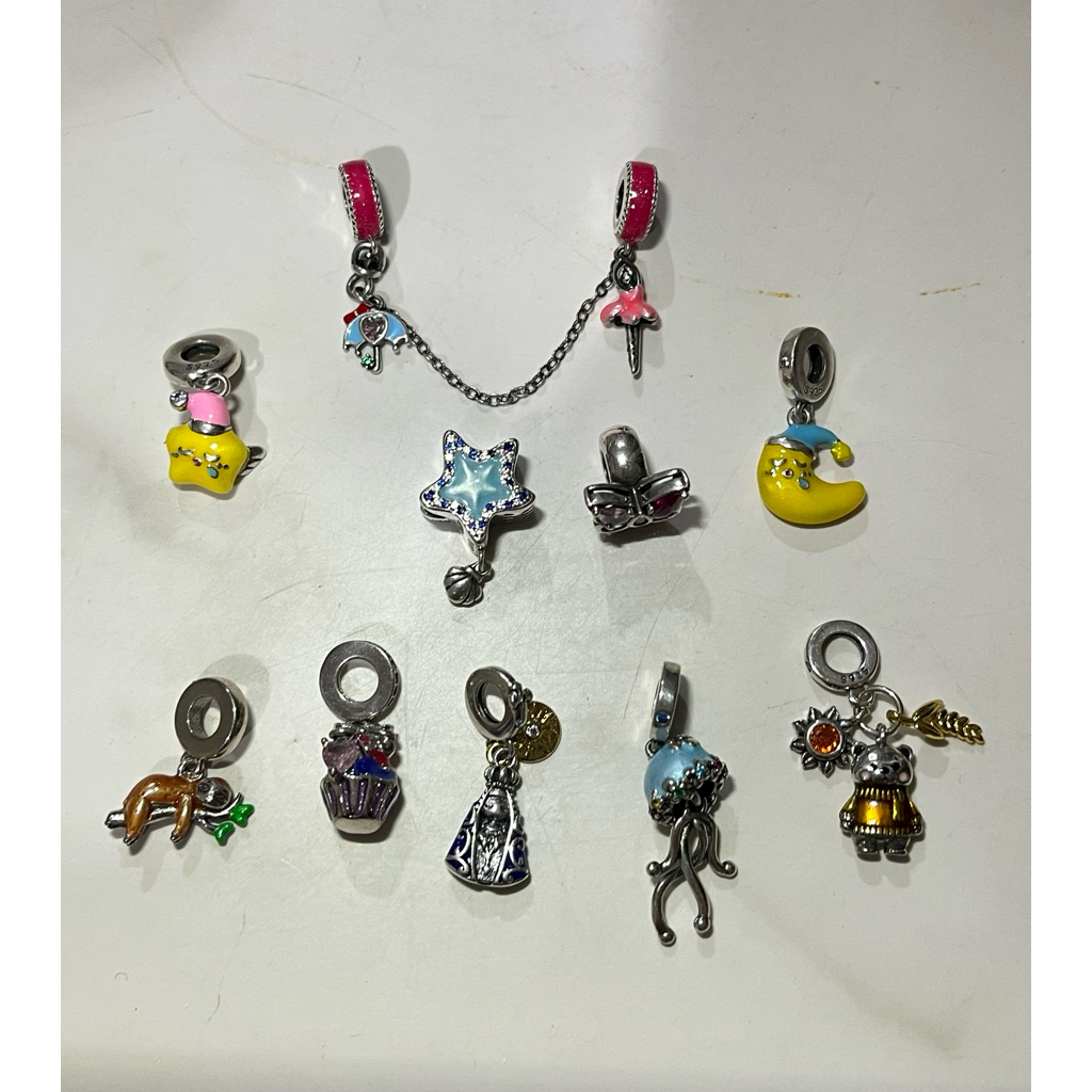 preloved charm s925 perak