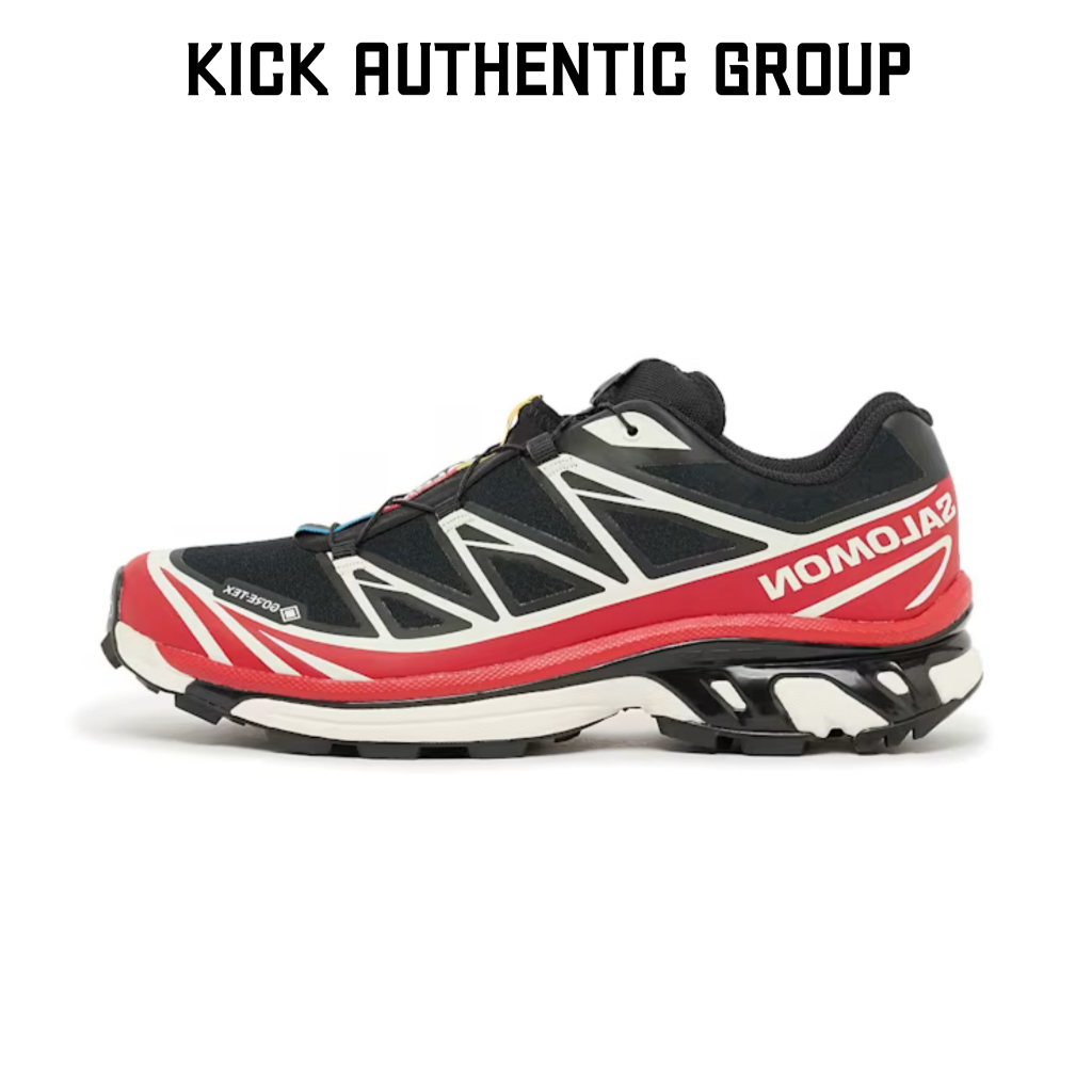 Sneakers Pria Wanita Salomon XT-6 Flame Scarlet Original