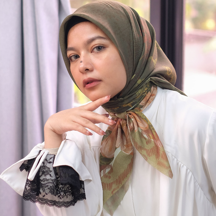 UZWA - SALOKO SERIES [Hijab Printing Segi Empat 140x140]