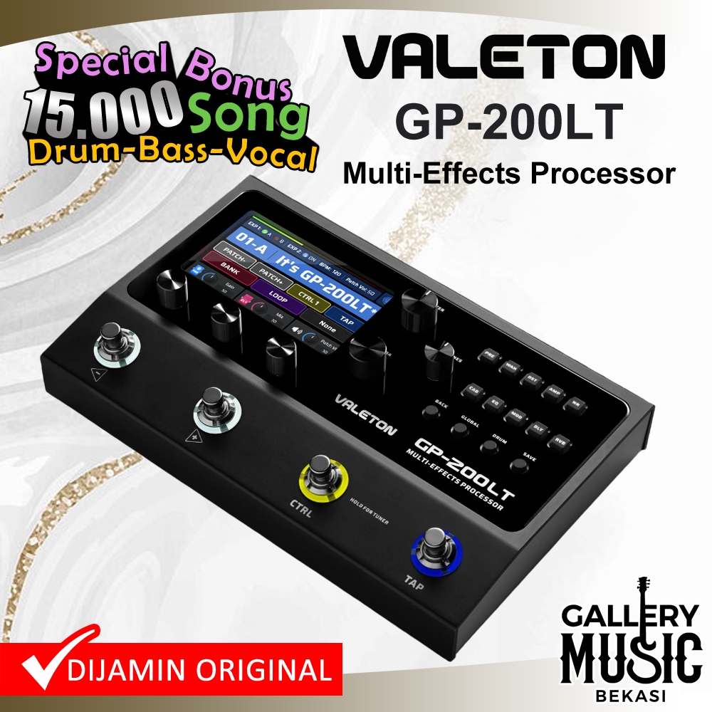 Valeton GP-200LT Multi Effects Processor / GP200LT / GP 200 LT / GP200 LT / GP 200LT