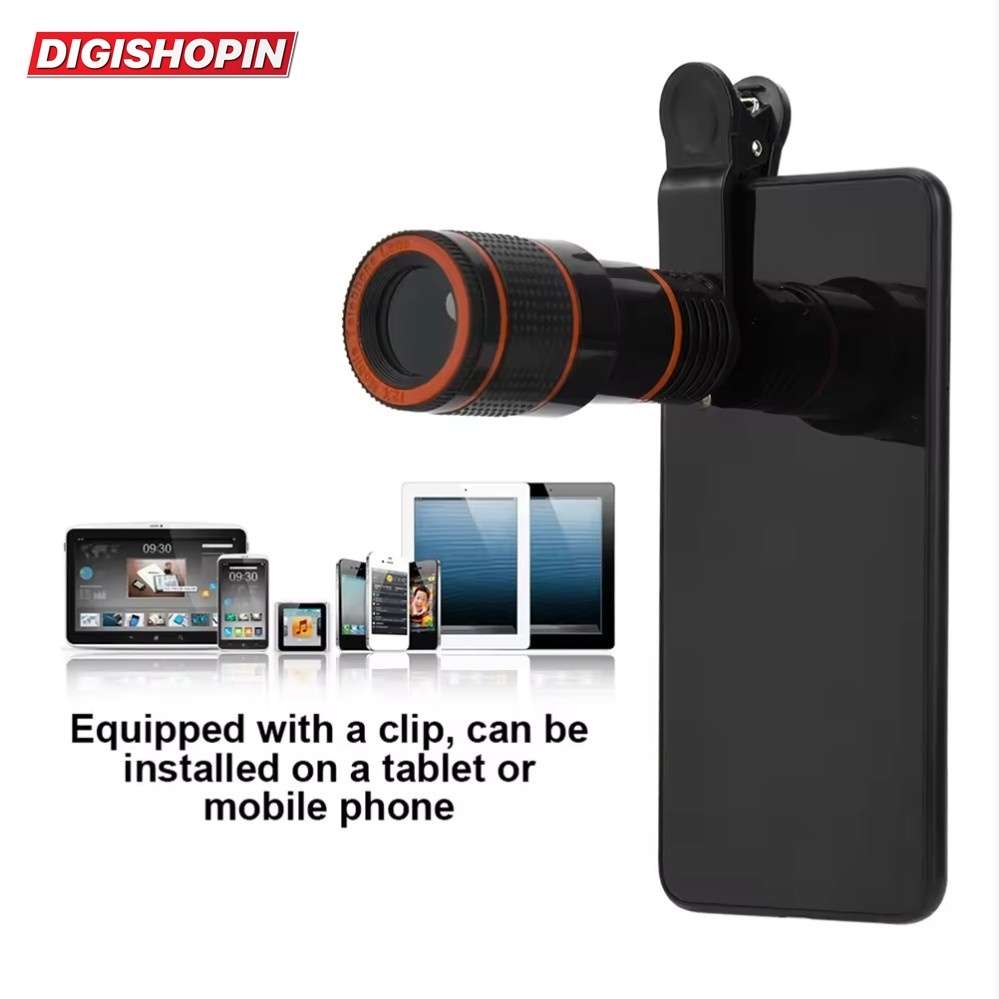 Lensa Telephoto Smartphone Telescopic Lens Anti Glare
