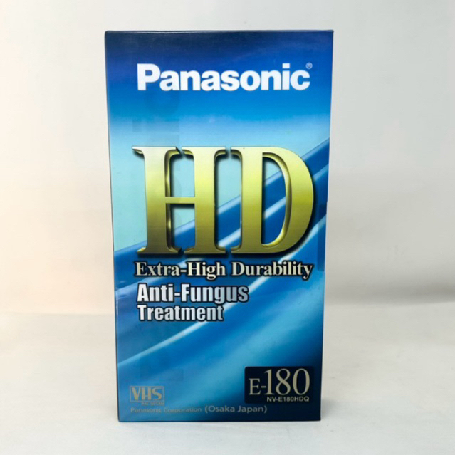 Kaset Video VHS Panasonic HD E-180
