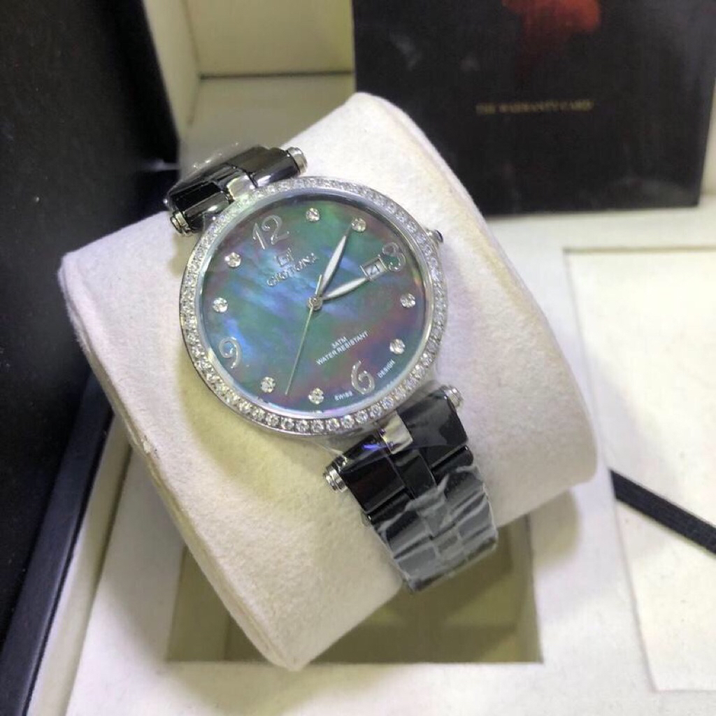 GT-7396 JAM TANGAN WANITA GIOTONA 7396 / GT 7496 ceramic [ORIGINAL]