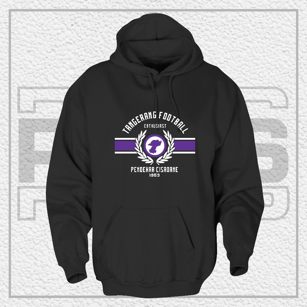 Hoodie Jaket Supporter TANGERANG FOOTBALL ENTHUSIAST || Jaket Supporter | Hooligans | PERSITA TANGER