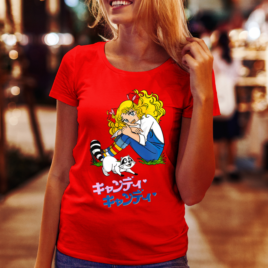 Baju Candy Candy anime 80an 90an kaos vintage 90an