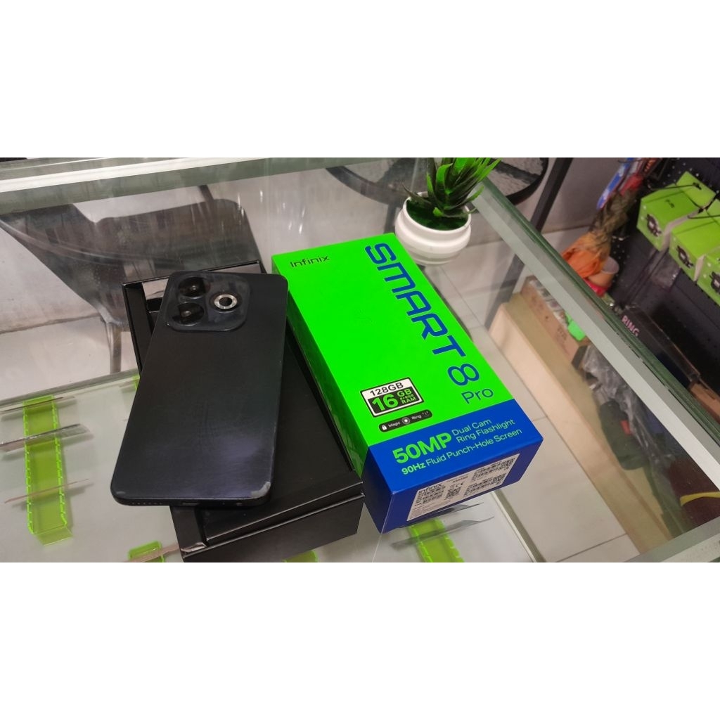 [AzamMediaPonsel] Infinix Smart 8 Pro Ram 8/128GB Second