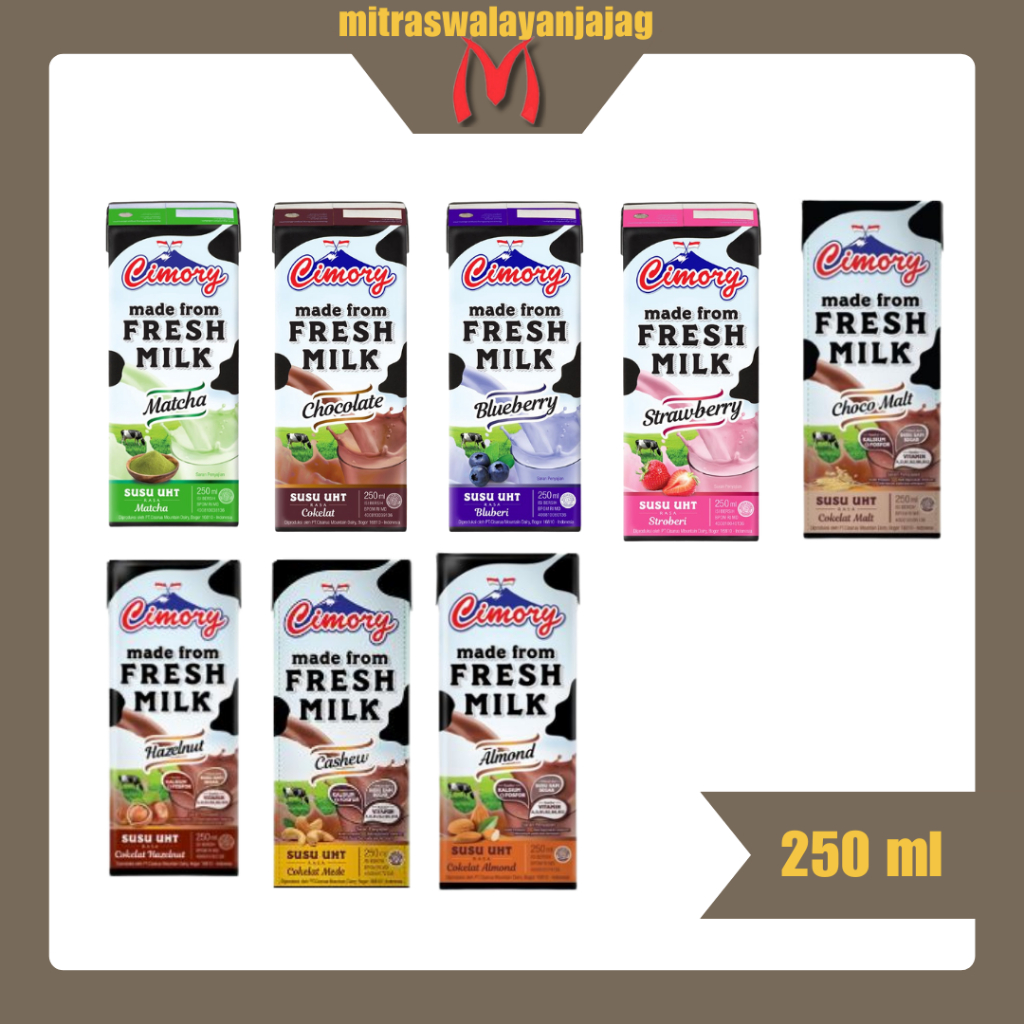 Susu Cimory Susu UHT 250 ml All Varian