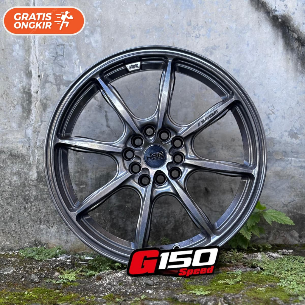 Velg HSR ORIGINAL Ring 17 Cocok Untuk Semua Mobil Baut 5