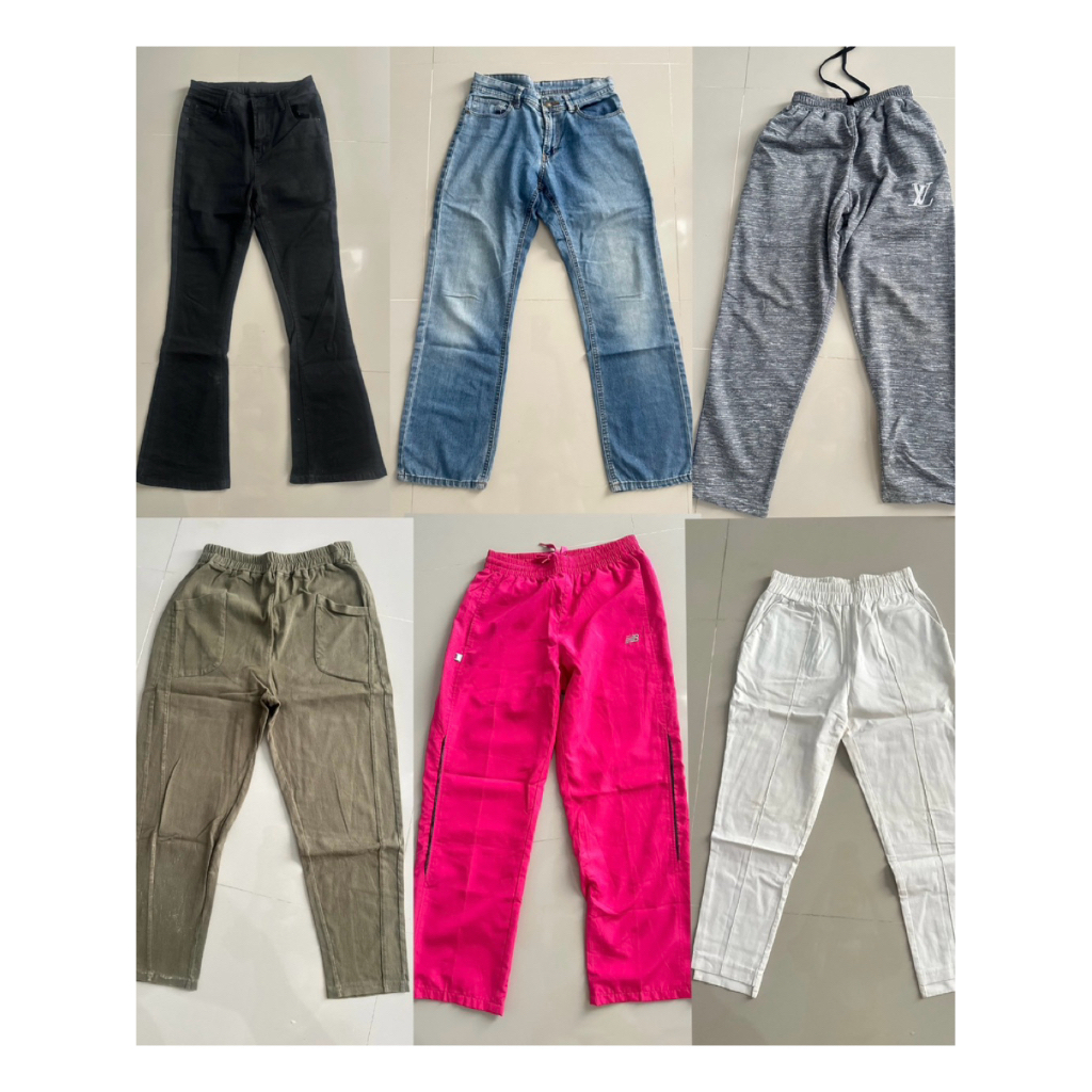 Preloved celana jeans joger cutbray cut bray