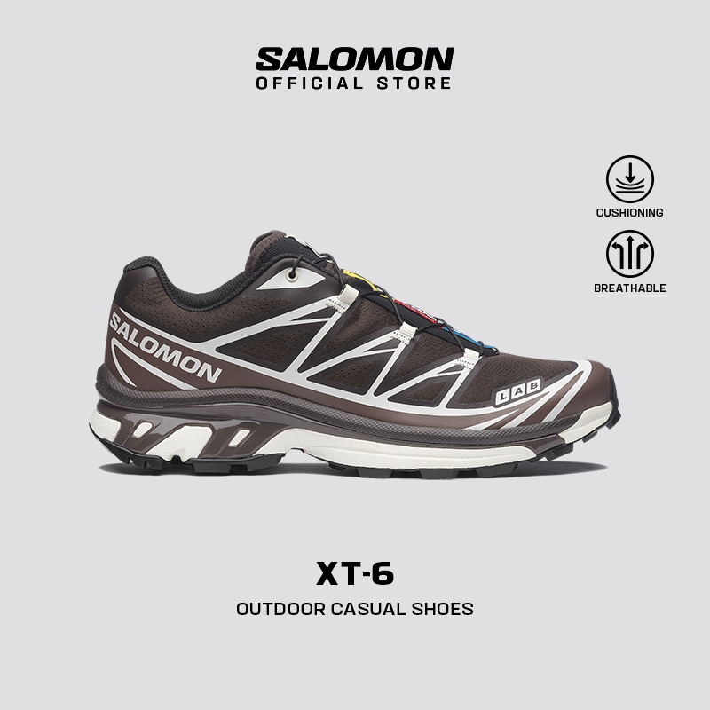 SALOMON XT-6 Unisex Trial Running Shoes Sepatu Lari Outdoor Hiking Shoes Sports Sneakers L47866100