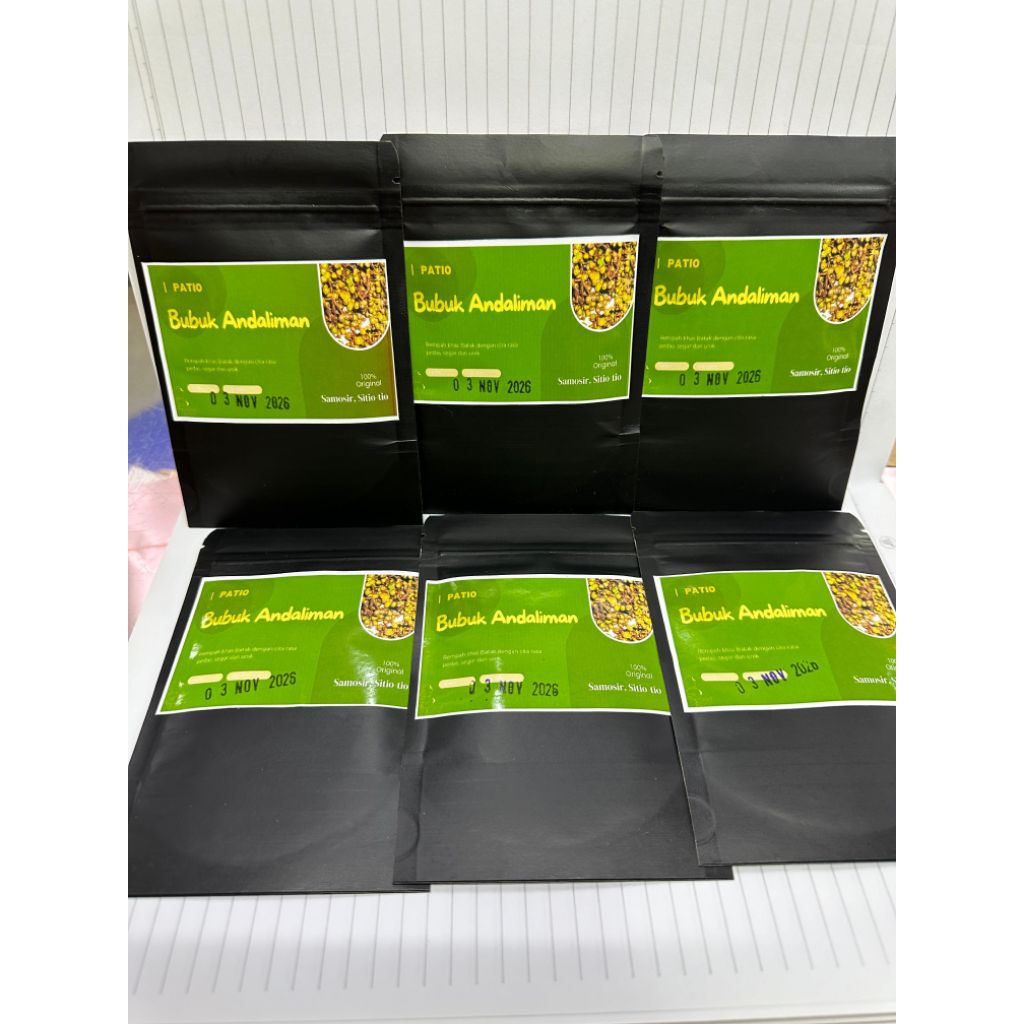 BUBUK ANDALIMAN / PATIO BUBUK ANDALIMAN / BUBUK ANDALIMAN ASLI SEGAR / BUBUK ANDALIMAN