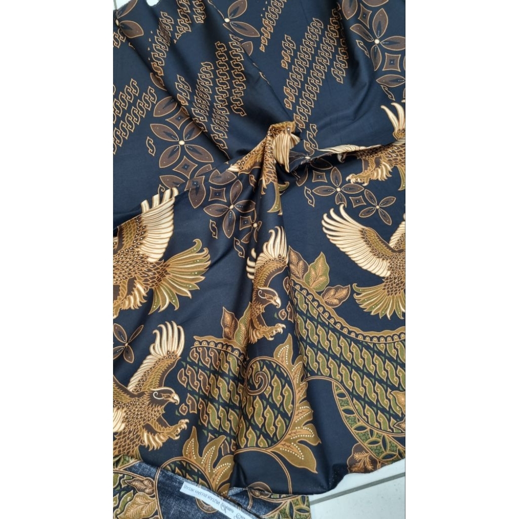 BAHAN BATIK KATUN METERAN BATIK KATUN MOTIF ELANG