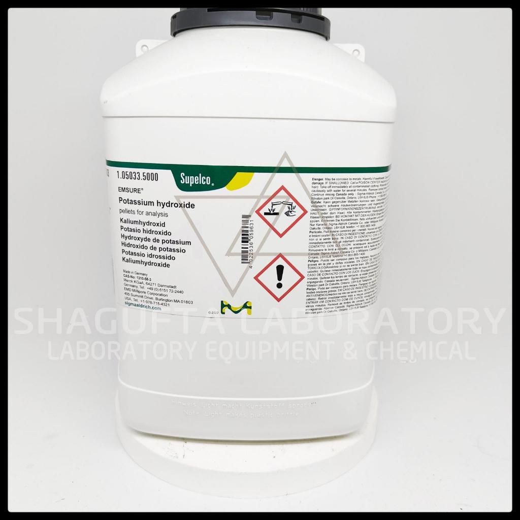 POTASSIUM HYDROXIDE / KALIUM HIDROKSIDA MERCK 105033 OP