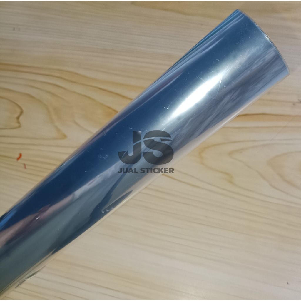 Sticker VPF Clear Glossy | Skotlet Motor Transparan Bening