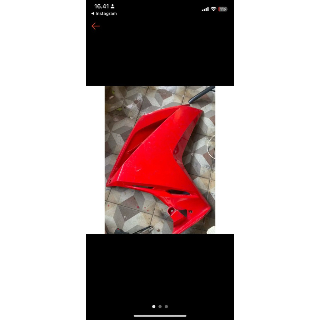 Undercowl ninja 250 fi old