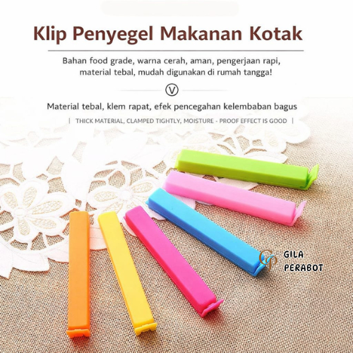 Klip Kemasan Besar Snack / Klip Penjepit Plastik Serbaguna / PENJEPIT KEMASAN SNACK / PENJEPIT PLAST
