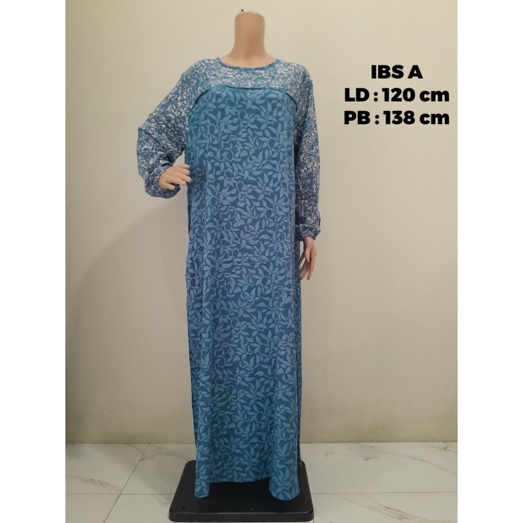 Sekdres Tangan Panjang Marla Jumbo IBS by Luza Batik Pekalongan