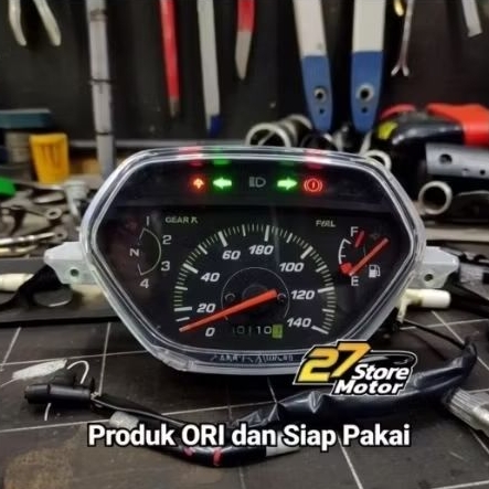 speedometer supra x 100 supra lama supra XX original pungsi