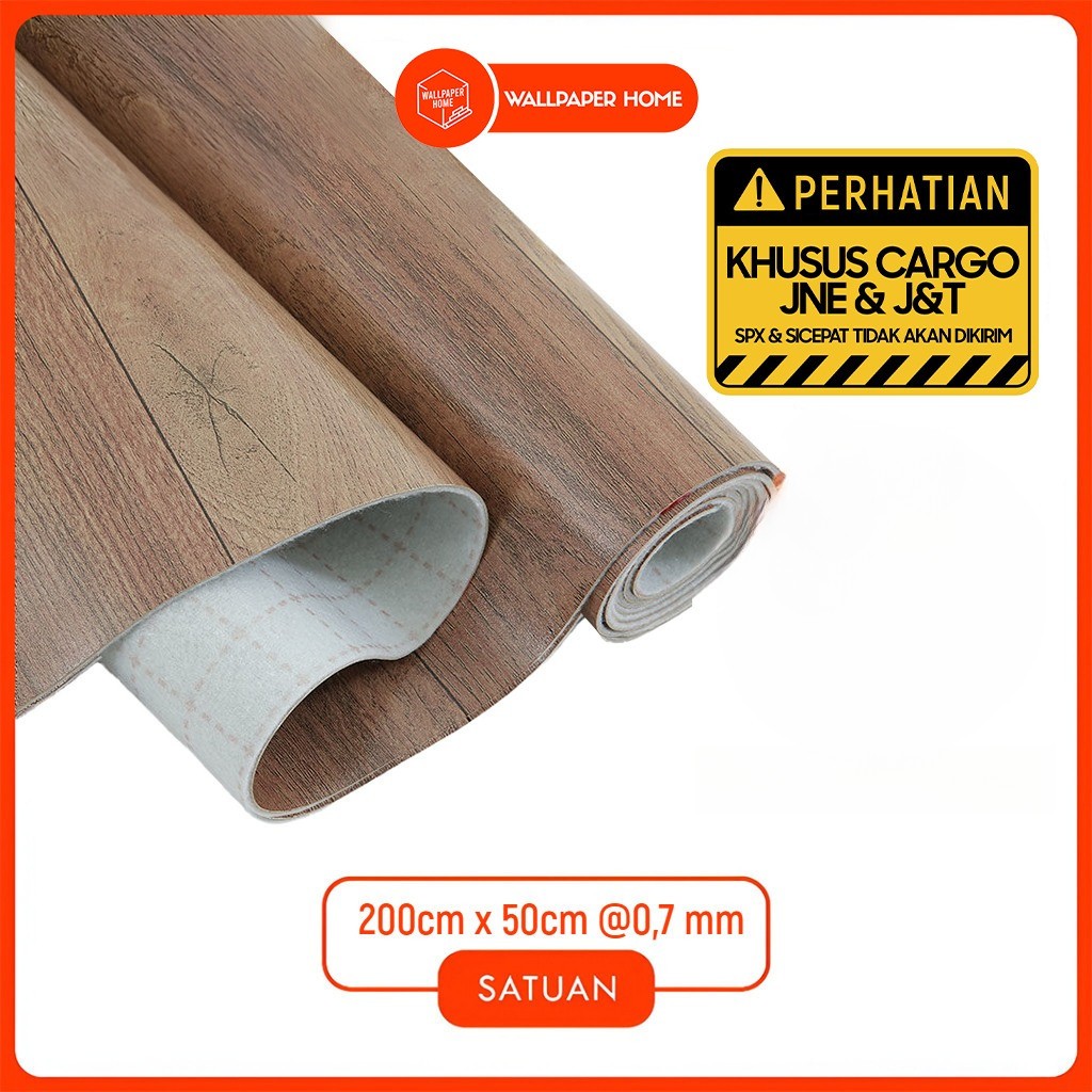 WALLPAPER HOME - Karpet Lantai Vinyl Meteran Lebar 2 Meter  Panjang 50 Cm Tebal 0.7 Mm Anti Slip
