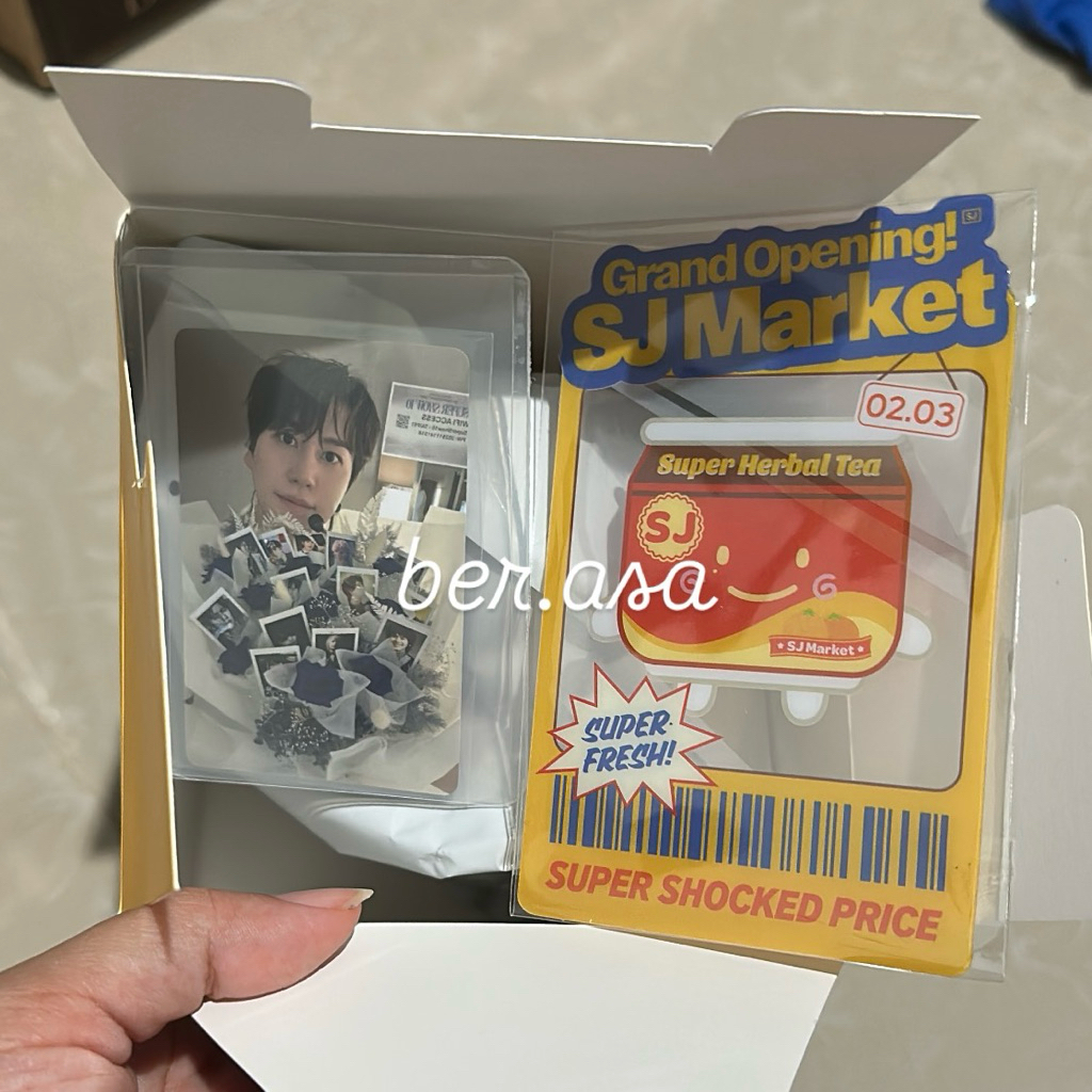 [READY INA] SJ Market Beijing Plush Blind Box Kyuhyun Sealed