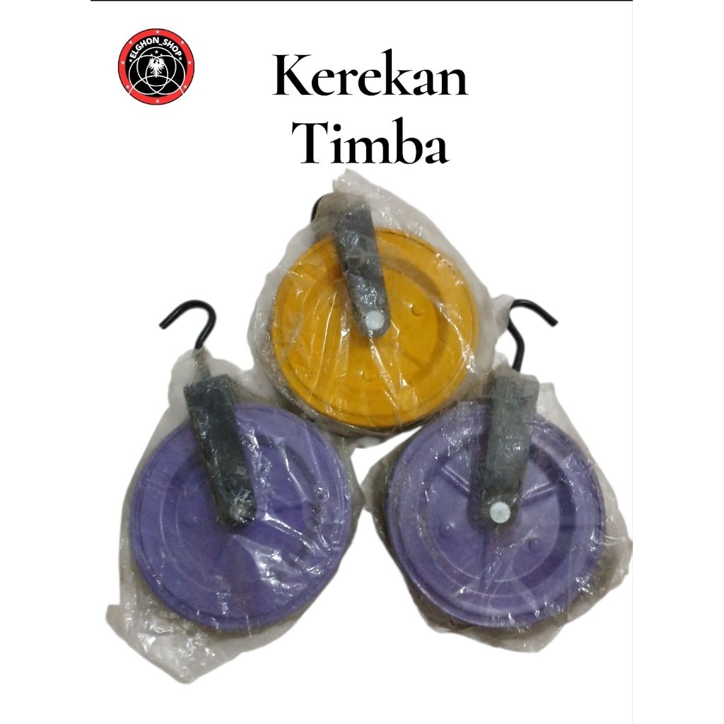 Kerekan Timba / Katrol Timba Sumur