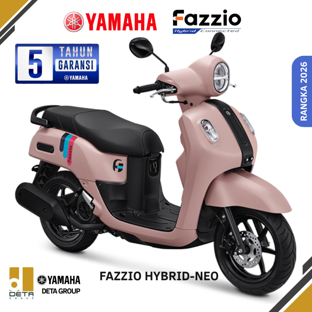 Sepeda Motor Yamaha Fazzio Hybrid-Neo
