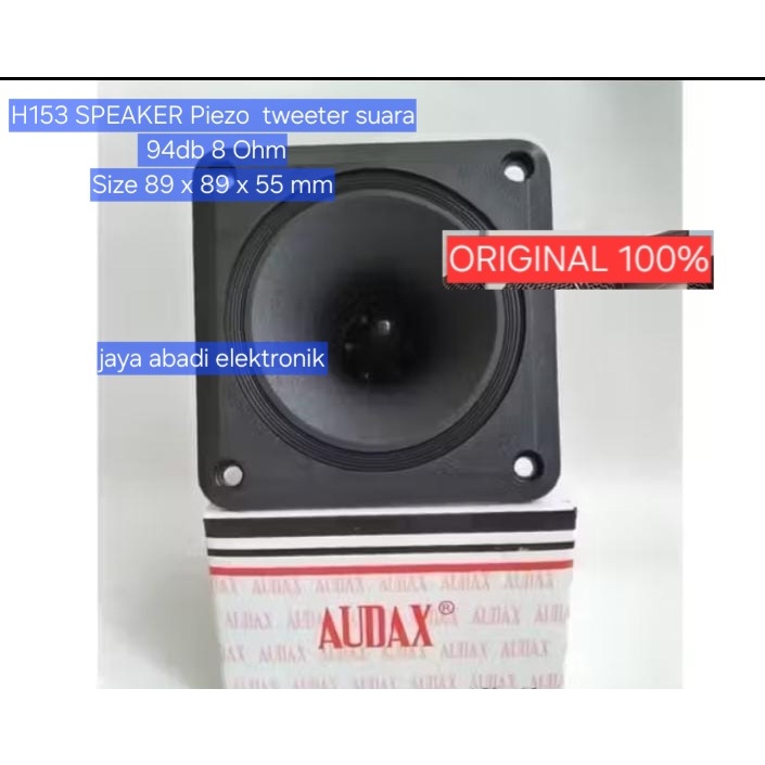 H153 SPEAKER SPK SPEKER SPIKER burung walet spk pintu rumah wallet Speaker Piezo tweter horn Audax A