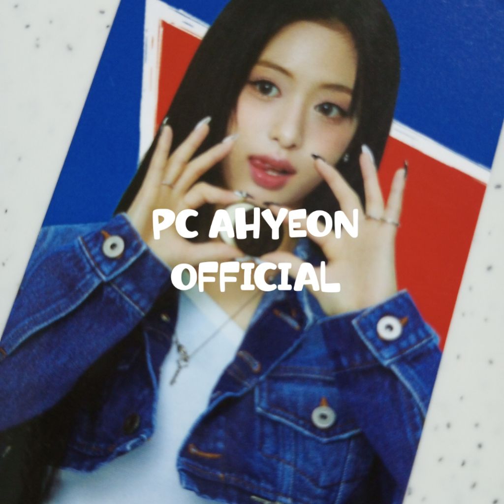 PHOTOCARD AHYEON OREO ORI