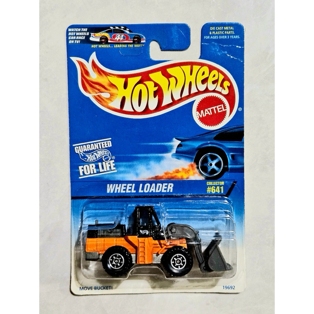 Hot Wheels 1997 Blue Card WHEEL LOADER