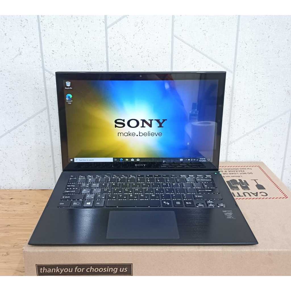 Sony Vaio SVP13218PKA, Core i7-4500U, Ram 8/128Gb, #Backlight, #IPS, Lengkap, Black