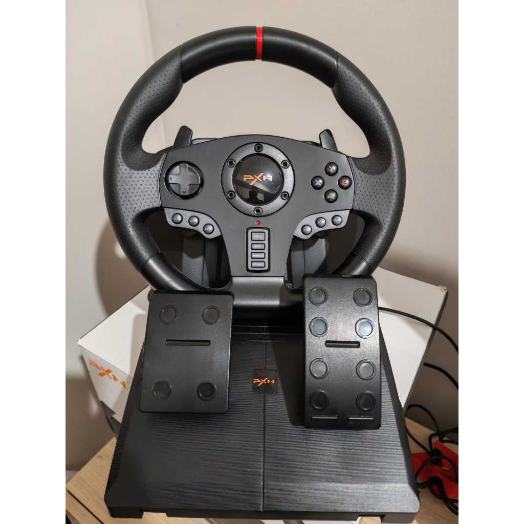 Setir Gaming PXN V900 – Seperti Baru (Box Pernah Dibuka)