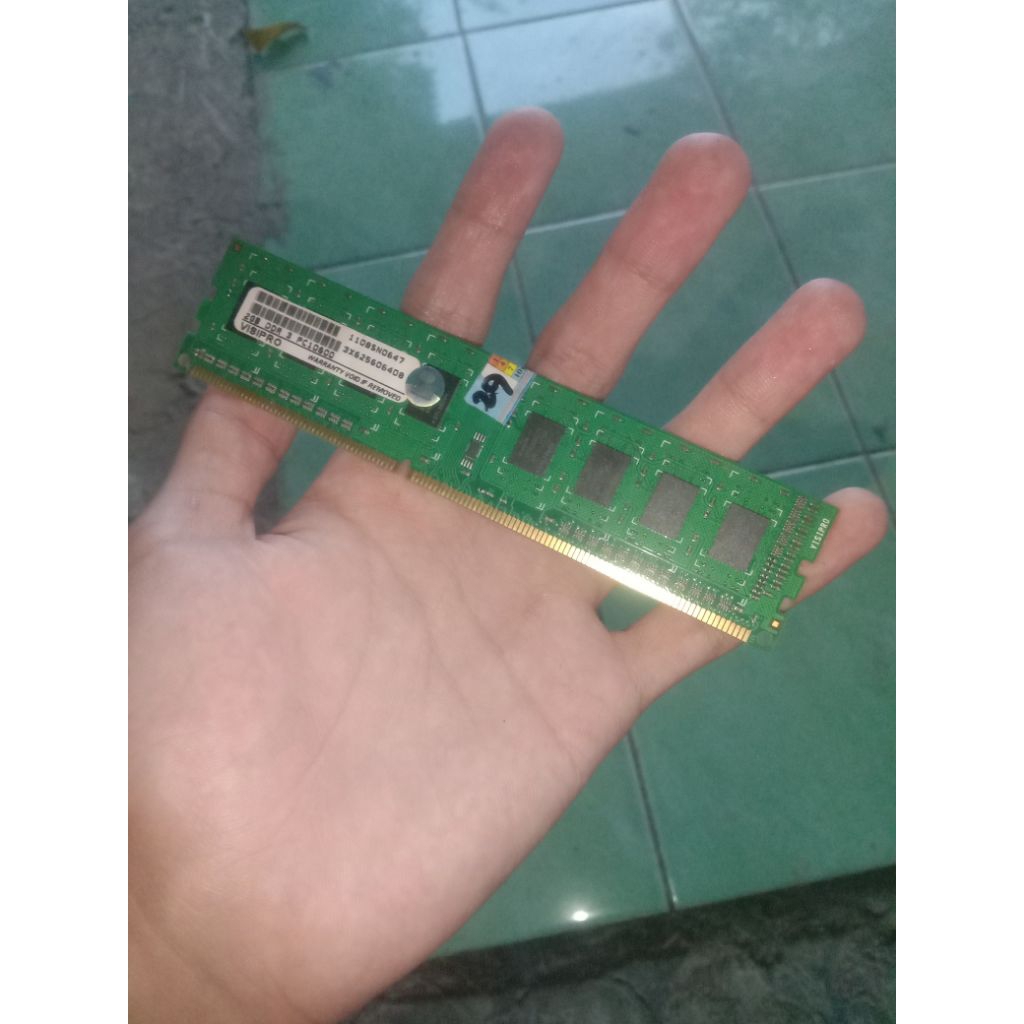 RAM 2GB DDR3 PC10600 VISIPRO