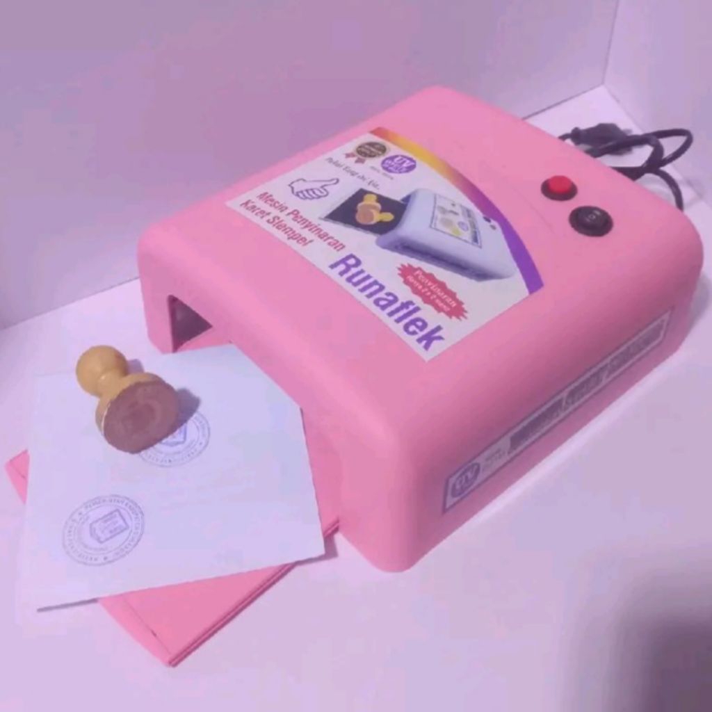 Mesin/Lampu stempel runaflek
