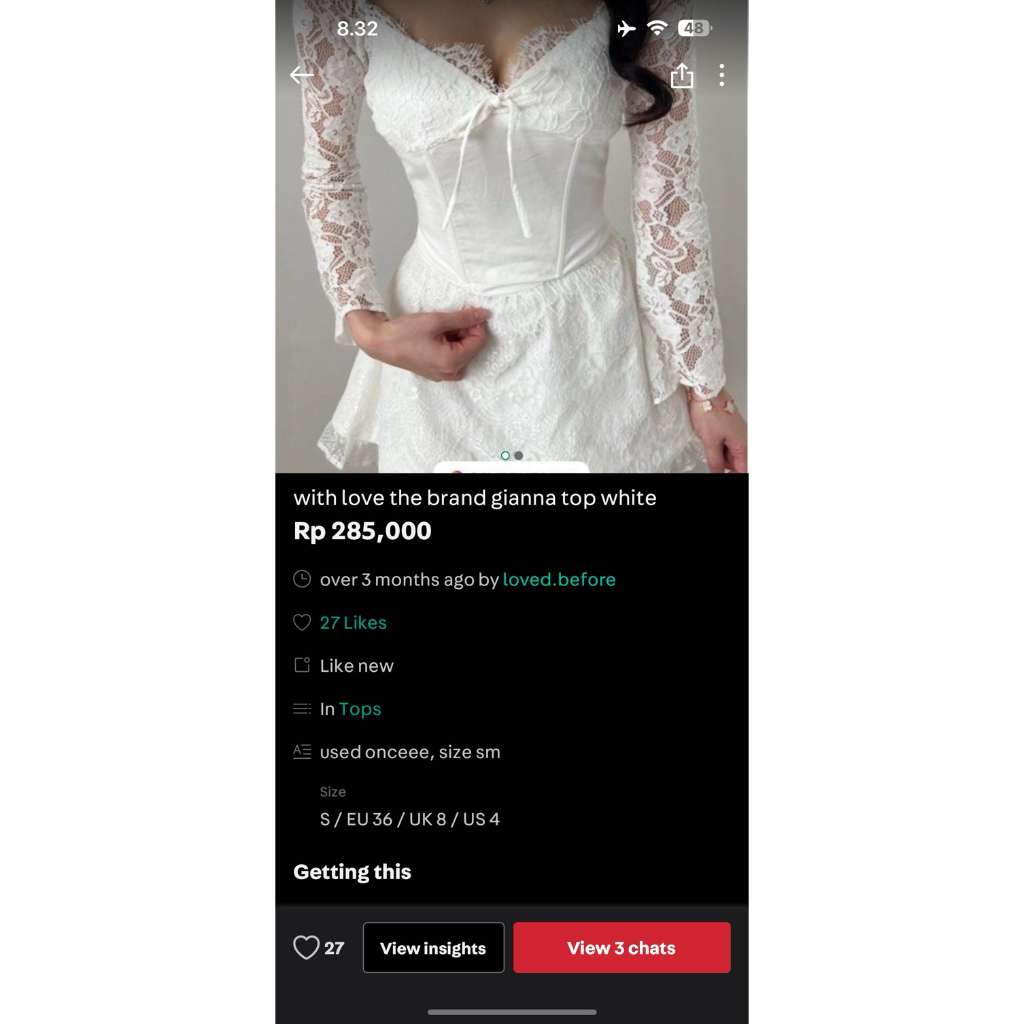 With Love The Brand GIANNA Top