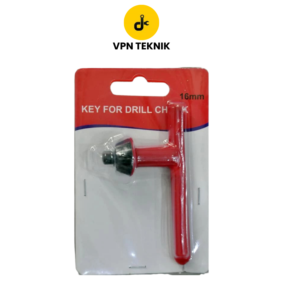 Kunci Kepala Bor 16mm | Drill Chuck Keys 16mm