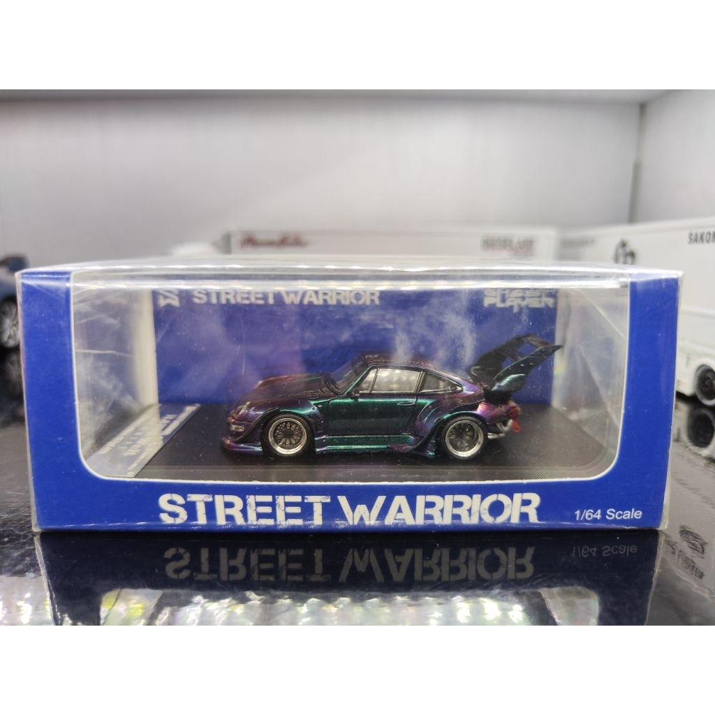 Street Weapon Porsche 993 Rwb Chameleon 1/64